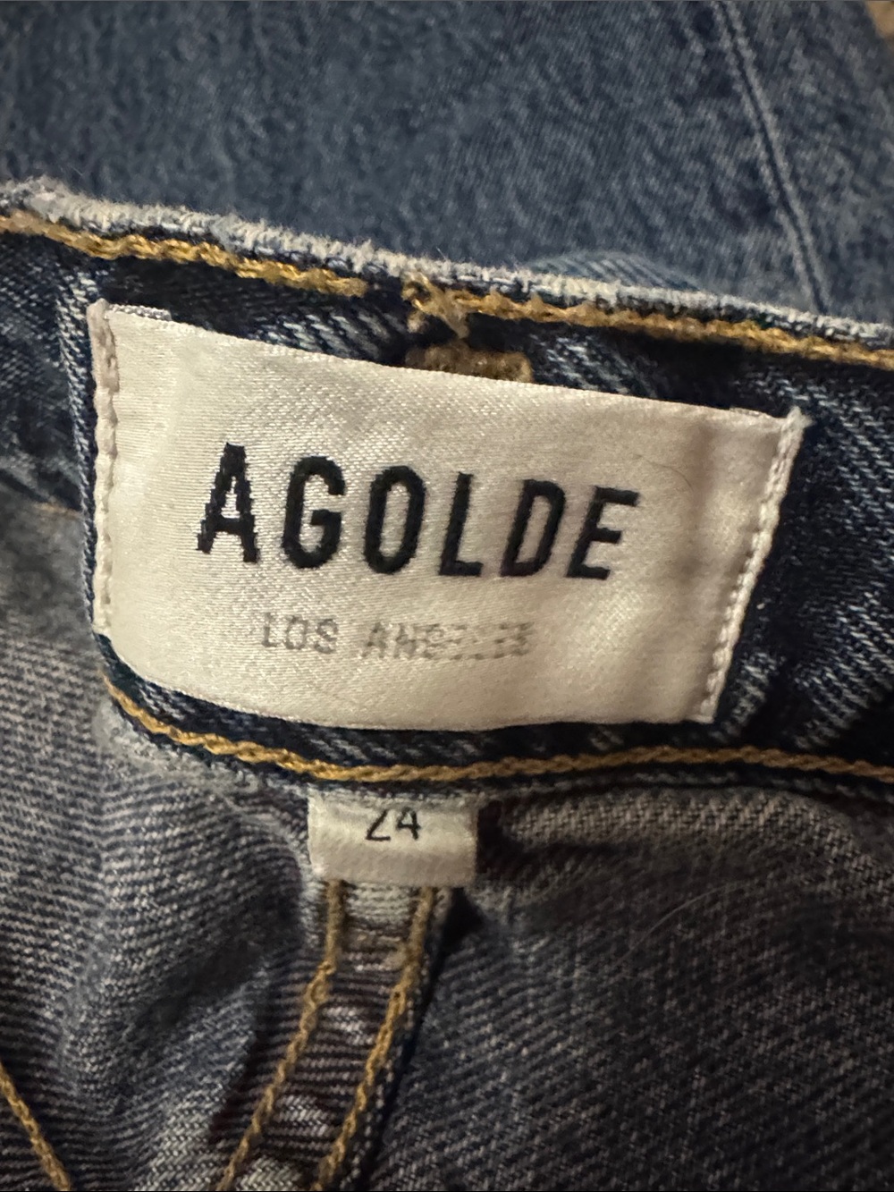 AGOLDE 90's Pinch Waist High Rise Straight Jeans - Picture 7 of 7